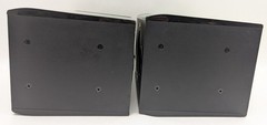 Focal Aria 906 Bookshelf Speakers PAIR Gloss Black 8 Ohm Flax Cone France TESTED