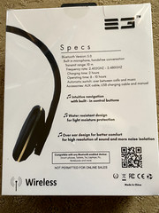 E.G. AUDIO, Bluetooth, Noise Cancelling headphones, Built In mic, 8-10 hours