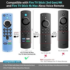 New Case Cover for For Fire Stick 4K MAX/ 3rd Gen Voice Remote Control