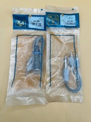 Lot of 9 Vanco Vintage Audio Adapter Cables & Plugs NOS RCA DIN RE