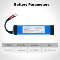 10000mah 37.0Wh Battery for JBL Xtreme1 Extreme Xtreme 1 GSP0931134 Replacement