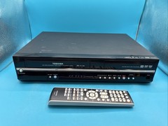 Toshiba D-VR650 DVD Recorder and VCR Combo Tested W OEM Remote HDMI Upscaling