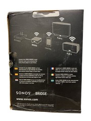 Sonos Bridge Wireless HiFi System – White v4.2, New In Box