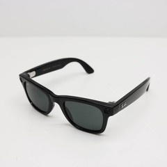 Ray-Ban Meta Wayfarer RW4006 Smart Sunglasses Green Lenses/Shiny Black