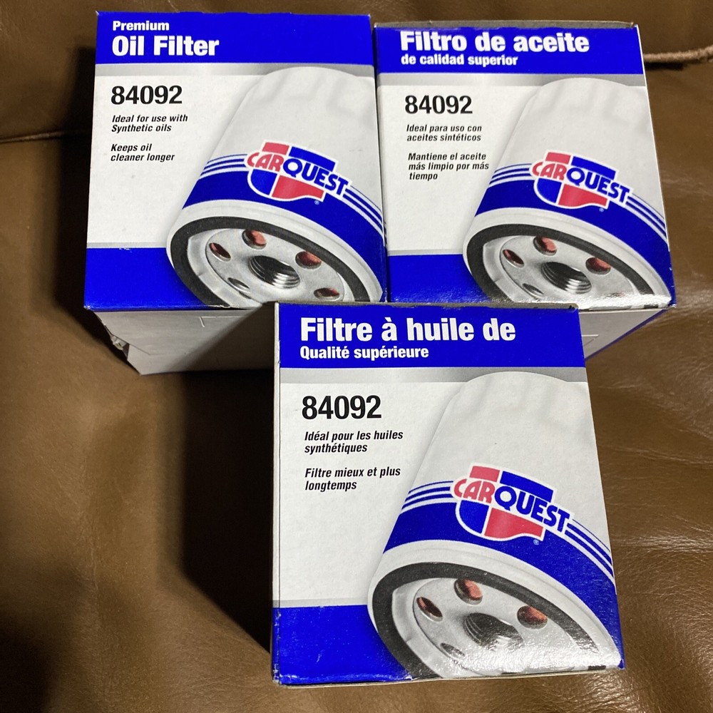 Carquest Premium Oil Filter(set of 3) 84092