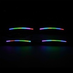 4x For 2015-2023 Chrysler 300 300C Dynamic RGB Front Rear LED Side Marker Lights