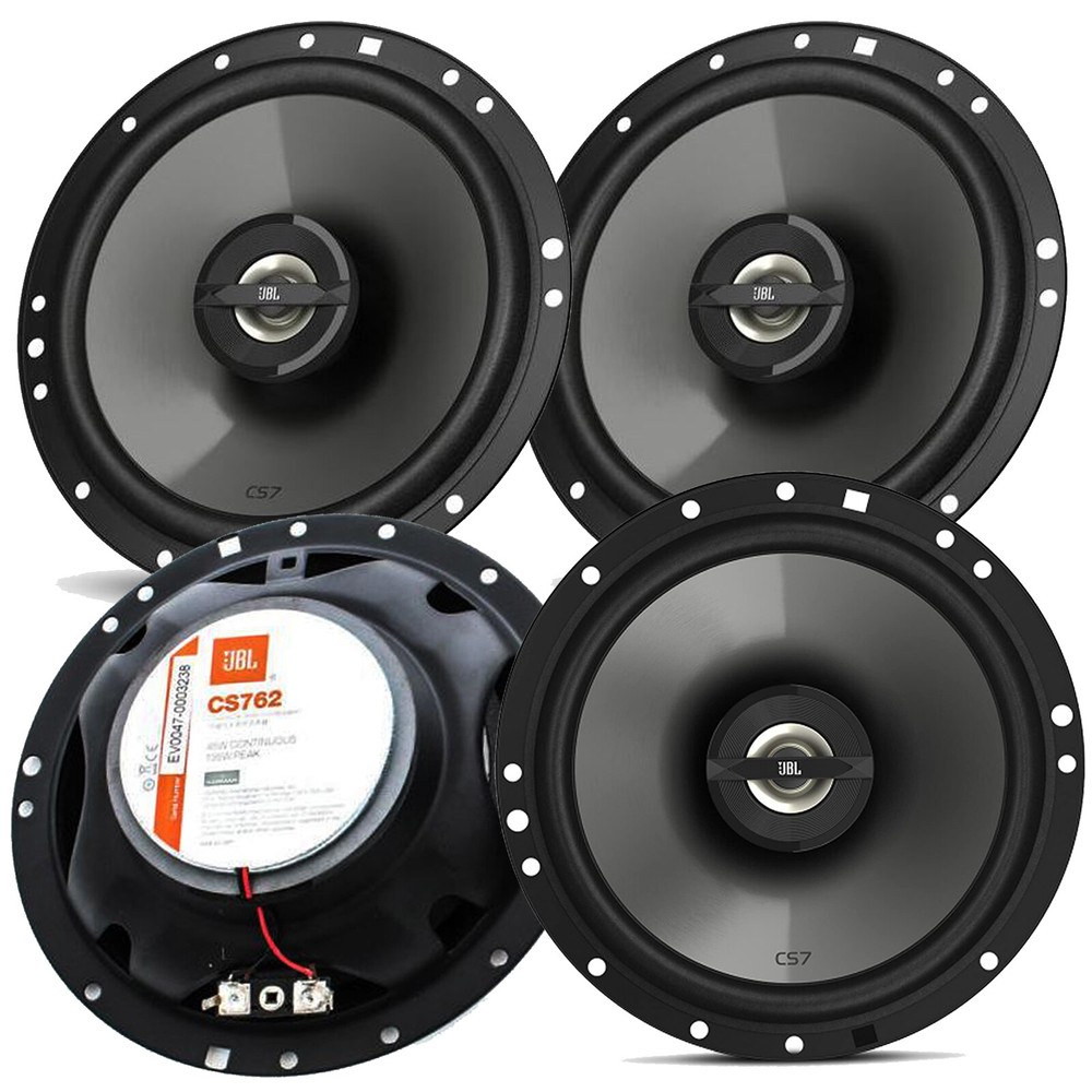 2 Pairs – JBL CS762 6.5 inch 270 Watts Coaxial Car Loudspeaker Audio