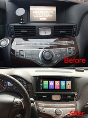 8GB+128GB Android 14 Car audio For Infiniti Q70L M25 M35 2013-2017 Car radio BT
