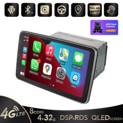 CAM OBD DVR In Dash 4GB RAM 64GB ROM Android 14 10.1″ 2 Din Car Stereo Radio GPS
