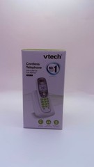 VTech CS6114 Cordless Telephone Caller ID Call Waiting White 1 Handset