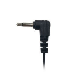 3.5mm Listen-Only Acoustic Earpiece w/ Ear Mold for Motorola/Kenwood Speaker Mic