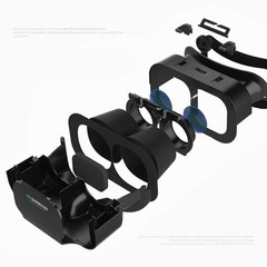 Shinecon 3D VR Glasses Virtual Reality Viar Goggles Headset Devices Smart Helmet