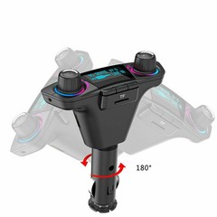 Bluetooth Car FM Transmitter MP3 Player Hands free Radio Adapter Kit USB Charger
