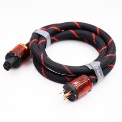HiFi Audio Power Cable 5N OFC Copper Conductor IEC C15 Female Power Supply Cord