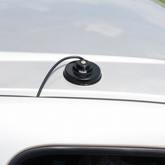 TRAM 1235 3-1/4-Inch Black Zinc NMO Magnet Mount with RG58 Coaxial Cable and…