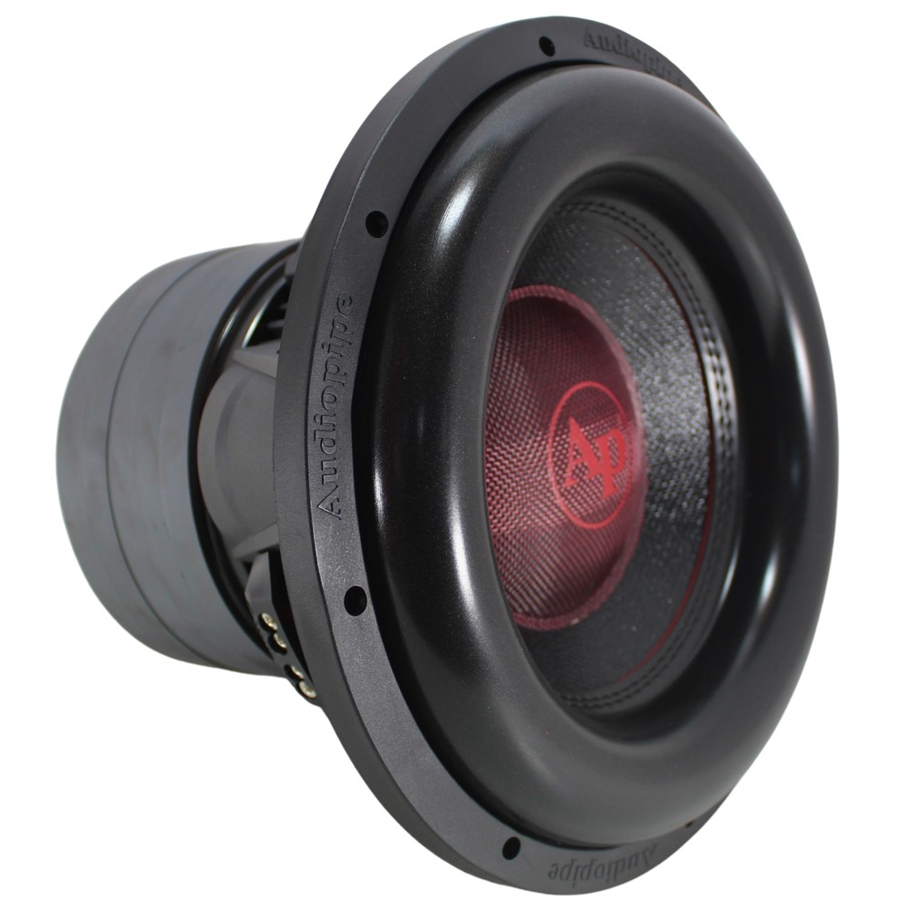 Audiopipe 12″ 1200W RMS Dual 2-Ohm 5-Stack Composite Cone Subwoofer