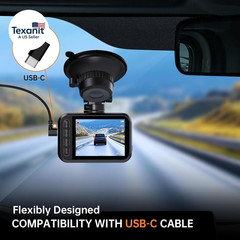 Dash Cam Front and Rear, 2.5K Dual Dash Camera for Cars, 2560P Mini Car Camera,