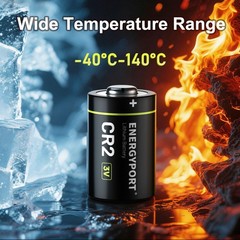 24Pack CR2 3V Lithium Battery 1000mAh Real Capacity DL-CR2 KCR2 Non-Rechargeable