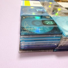 10 Ten disk MD MiniDisc Bulk Lot Set Tested Sony TDK Maxell 60/74/80 Min Used