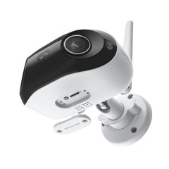Reolink Elite WiFi 8MP 4K Dual-Lens Plug-in Security Camera Color Night Vision