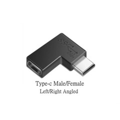 Angle 90° Type C Male To Female USB 3.1 OTG Converter Adapter Plug Extender Jack