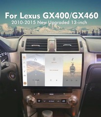 13″ Android 8+128GB Car Stereo Radio Carplay For 2010-2015 Lexus GX400 GX460