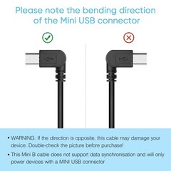 Dash Cam Power Cord,11.5ft Long Mini USB Charging Cable for Garmin Nuvi