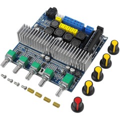 Bluetooth TPA3116 Power Amplifier Board Digital HIFI Module 12-24V 100W+50W+50W
