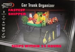 Winners Circle Car Trunk Organizer – SHIPS IN 24 HOURS
