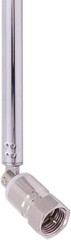 Plug-and-Play Telescopic FM Antenna, 75 Ohm, Perfect for Home Theater Systems