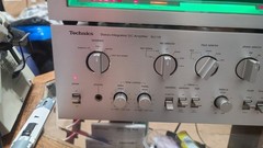PRO SERVICED Technics SU V6 Class A Amplifier And ST-8044 Tuner EXCELLENT SQ