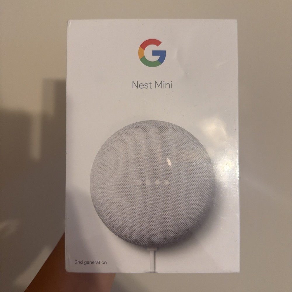 Google Nest Mini 2nd Generation Chalk