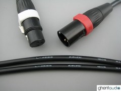 A03P (0.5m 1.5ft)—Pair Balanced XLR(m/f) 3Pin Canare L-4E6S Audio/Micro Cable