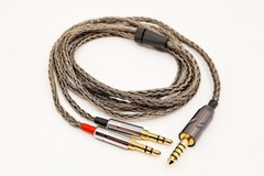 6N 4.4mm balanced Audio Cable For JVC HA-SW01 HA-SW02 headphones