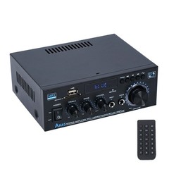 Home Audio Stereo Amplifier AK45: 300Wx2 Bluetooth 5.0 High-Power Receiver