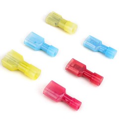 240/60x SPADE TERMINALS T-TAP ELECTRICAL WIRE CONNECTOR ASSORTMENT KIT 120 PAIRS