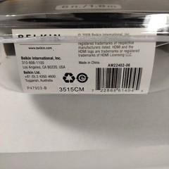 Belkin HDMI-to-DVI Video Cable 6ft | 1080p | HDTV Adapter | New Sealed