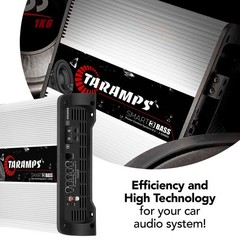 Taramps Smart 3 Bass 3000W RMS 1 Channel + TS 800×4 Watts Amplifier