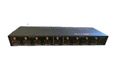 HDMI Splitter 1 in 8 Out, 8 Port HDMI Splitter Support 4K@60Hz 4:4:4 8-bit Dupli