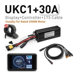 E-bike 24V/36V/48V 17A-30A Sine Wave Controller with Colorful LCD Display Kits