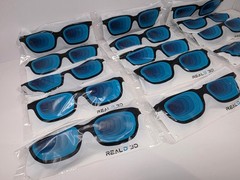 Lot of 15x Brand New Real D 3D Glasses ADULT Size PN: 0030109-001 ***