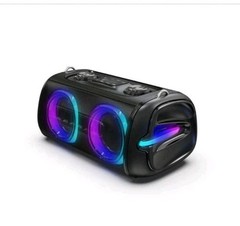 RCA ZYLO PULSE Double 4″ Bluetooth Speaker Microphone/Carry Strap FM/USB/TF/AUX