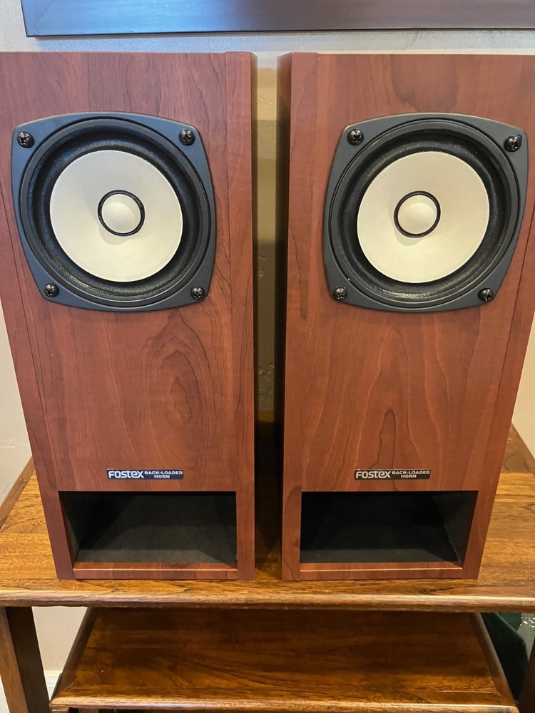 Fostex P1000-BH back-loaded horn speakers – Pair – Madisound