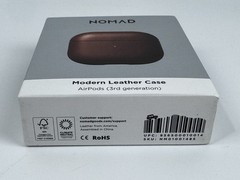 Nomad Horween Leather Case for AirPods 3rd Generation (Not Pro) – Rustic Brown