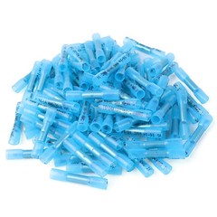 Heat Shrink Butt Splice Wire Connector Insulated Waterproof Crimp Terminals kit