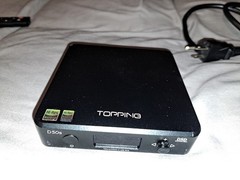 Topping D50s DAC + A50 Headphone Amp + P50 Linear PSU Stack w/ Remote