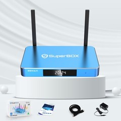 SuperBox S6Max TV BOX Support Authorized Distributor Same Day Shipping Send Gift