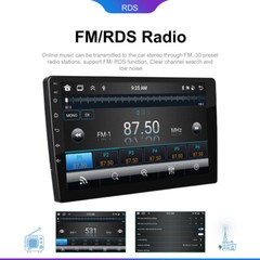 10″ 2Din Android13 Car Stereo Radio GPS Video Player 4+64GB Carplay Touch Screen