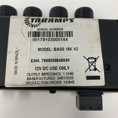 Taramps EQ Bass Control Preamp Black (for BASS 15K V2)