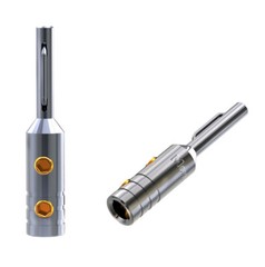 High-End Pure Copper Banana Connector Plug for HIFI Audio Speaker Wire Cable